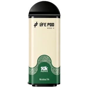 Cartucho De Recarga Life Pod Eco II 10000 Puffs White Mocha Ice