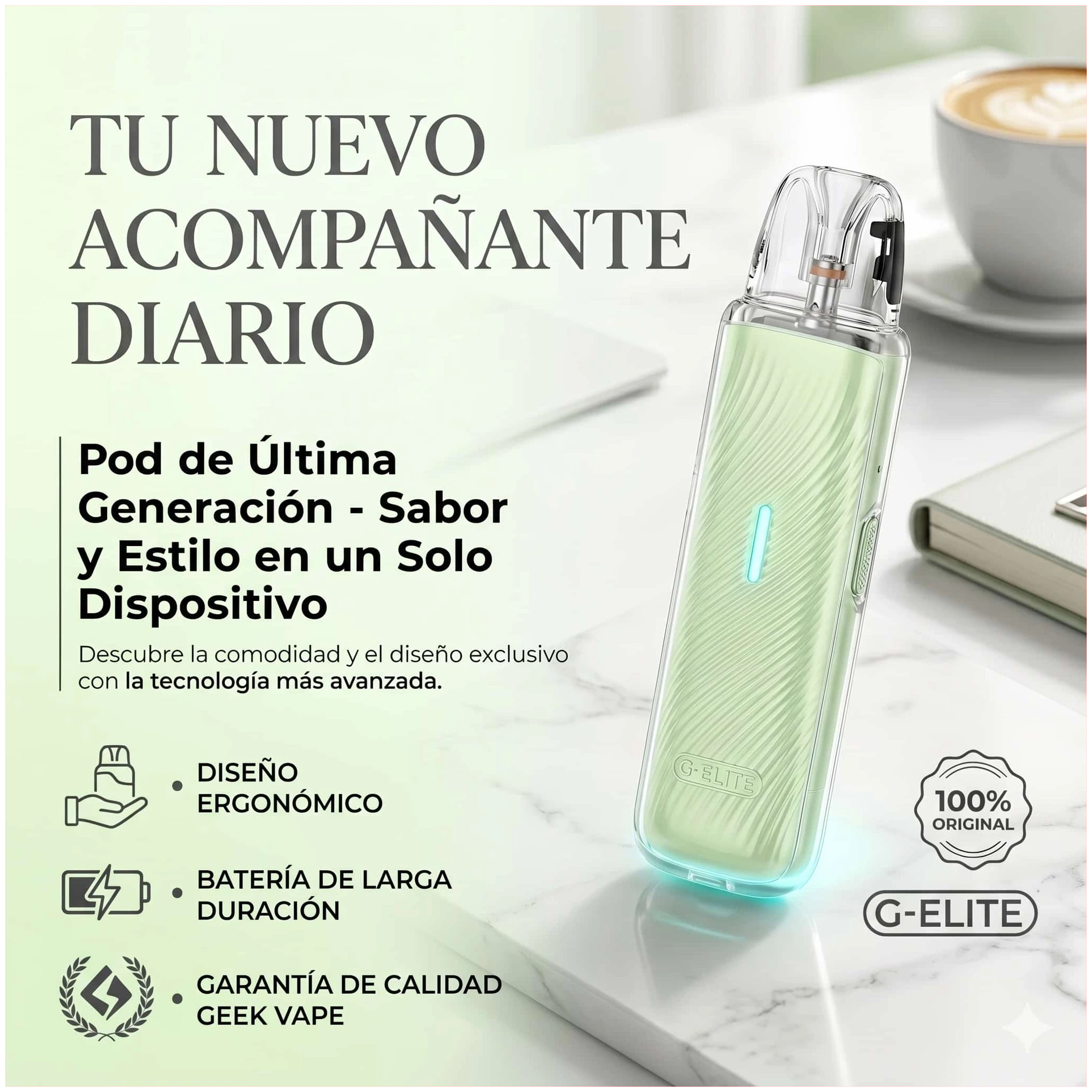 Vaporizador Uwell CALIBURN G5 LITE 1 Uwell G5 Lite Pod Banner 2