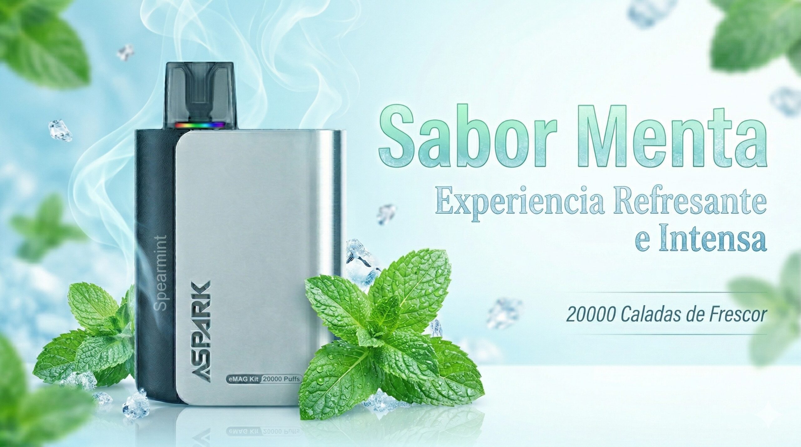 Aspark eMAG Kit 20000 Puffs Spearmint 1 Vaporizador Aspark eMAG Kit 20000 Puffs Spearmint Banner 2 scaled