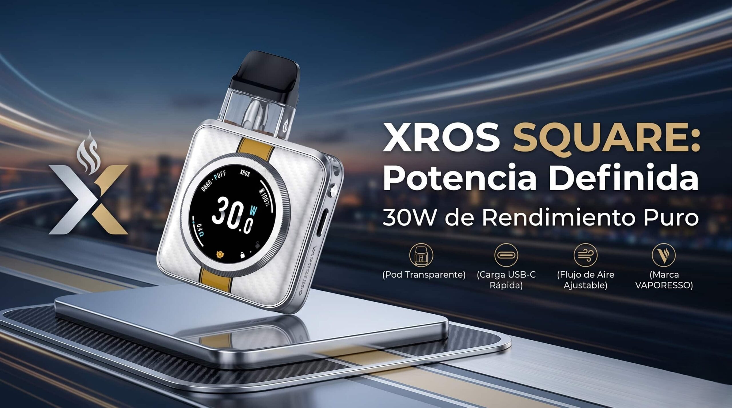 Vaporizador Vaporesso XROS 5 NANO Kit 1 Xros 5 nano Banner 2 1 scaled