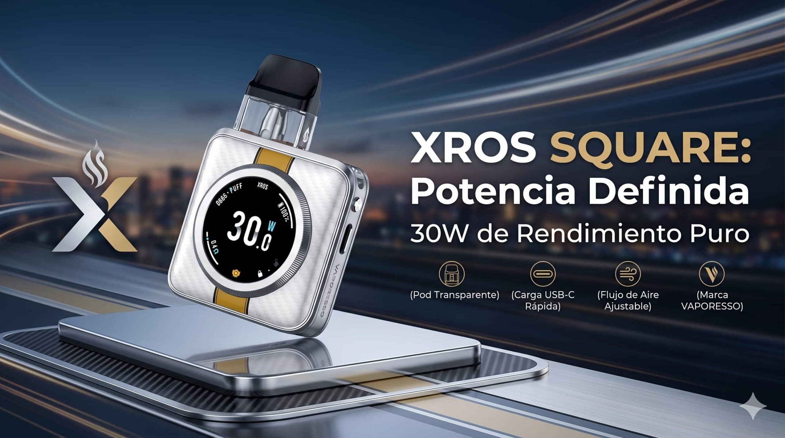 Vaporizador Vaporesso XROS 5 NANO Kit 1 Xros 5 nano Banner 2 scaled