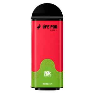Cartucho De Recarga Life Pod Eco II 10000 Puffs Strawberry Kiwi