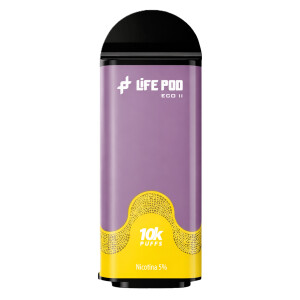 Cartucho De Recarga Life Pod Eco II 10000 Puffs Passion Mango Ice