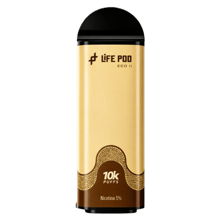Cartucho De Recarga Life Pod Eco II 10000 Puffs Tobacco Virginia