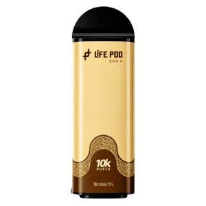 Cartucho De Recarga Life Pod Eco II 10000 Puffs Tobacco Virginia