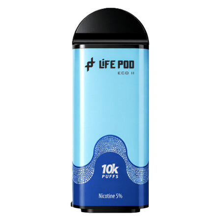 Cartucho De Recarga Life Pod Eco II 10000 Puffs Blue Razz Bubblegum