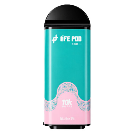 Cartucho De Recarga Life Pod Eco II 10000 Puffs Miami Mint