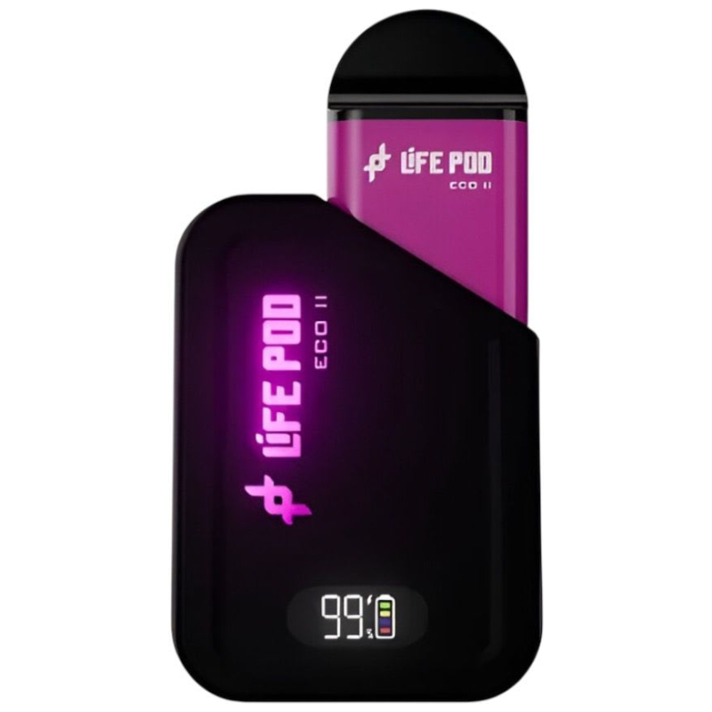 Life Pod Kit Eco II 10.000 Puff Grape Honeydew