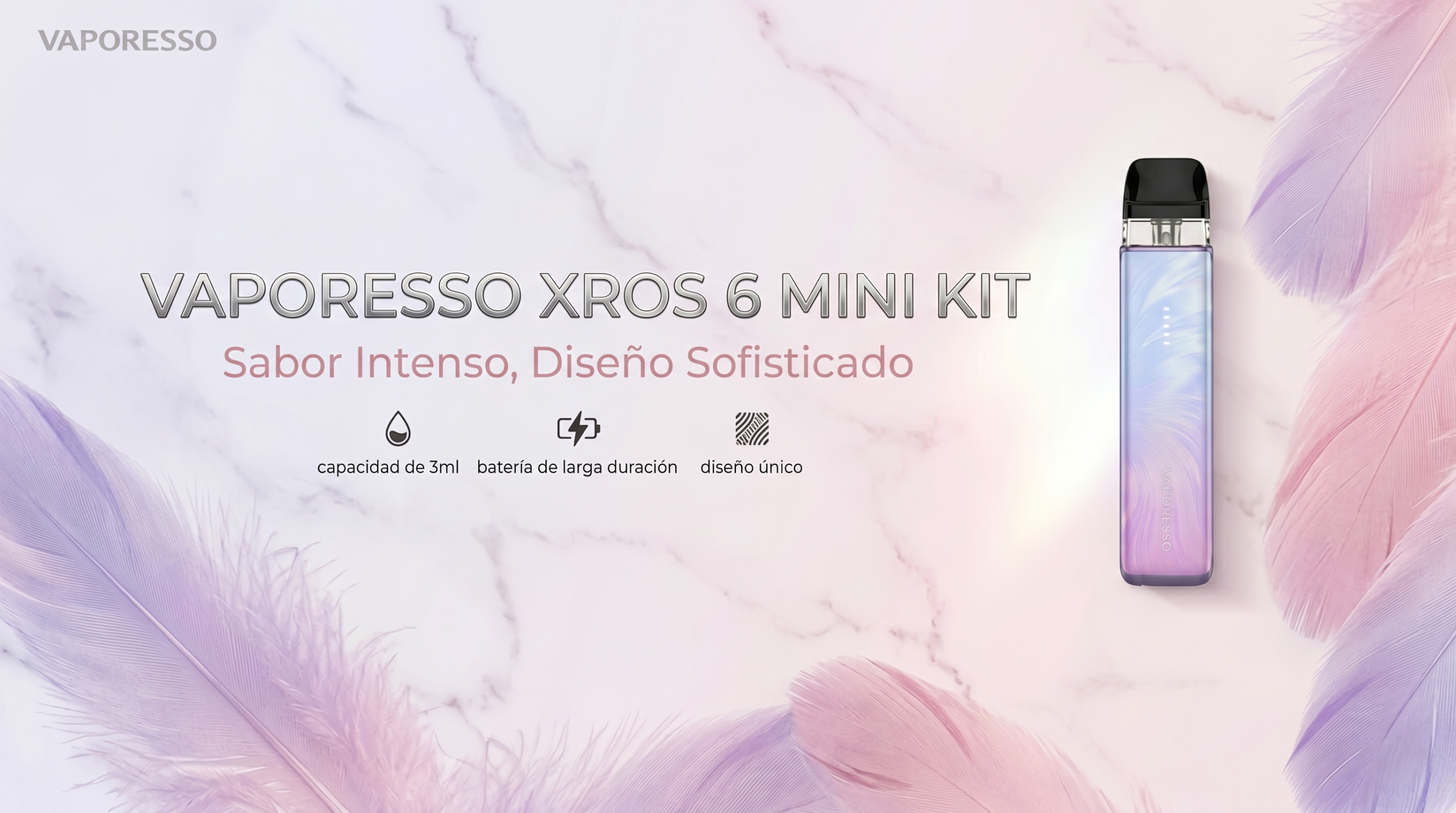 Vaporizador Vaporesso XROS 6 Mini Kit 2 Xros 6 Mini Banner 1 4 scaled