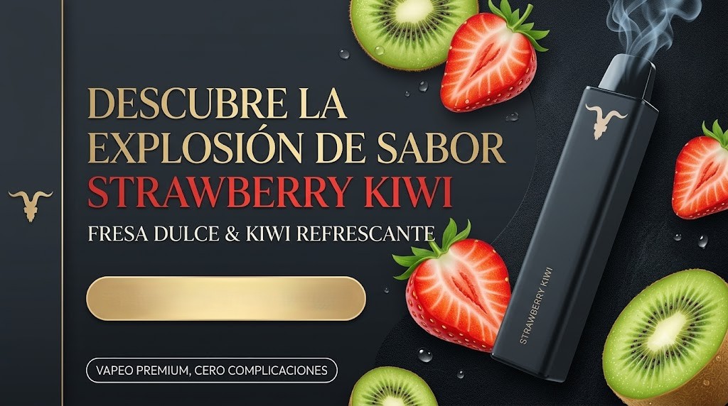 Banner Vaporizador Desechable IGNITE V Nano 1500 Puffs Strawberry Kiwi 1