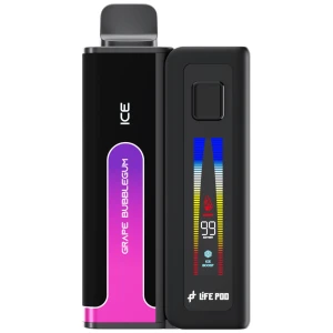 Vaporizador Life Pod Eco III Kit Grape Bubblegum 20000 Puffs
