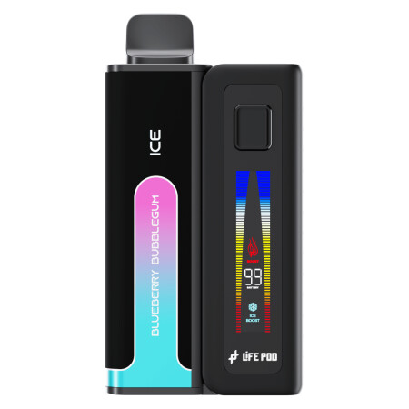 Life Pod Eco III Kit Blueberry Bubblegum 20000 Puffs