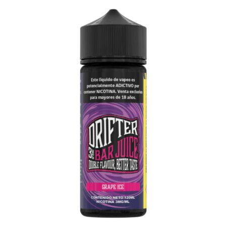 Liquido Drifter Bar Juice Grape Ice 120ml