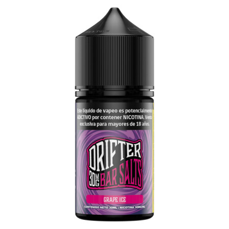 Encuentra las mejores marcas de E liquids 3 Liquido Drifter Bar Juice Grape ice Salt 30ml