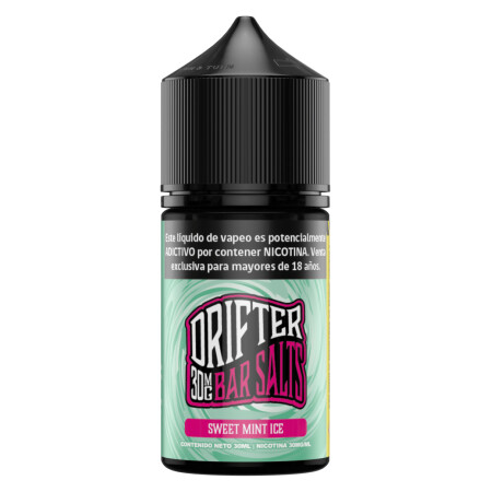 Encuentra las mejores marcas de E liquids 12 Liquido Drifter Bar Juice Sweet Mint Ice Salt 30ml