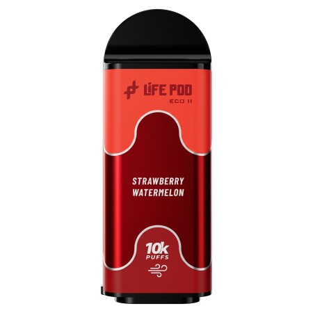 Cartucho De Recarga Life Pod Eco II 10000 Puffs Strawberry Watermelon